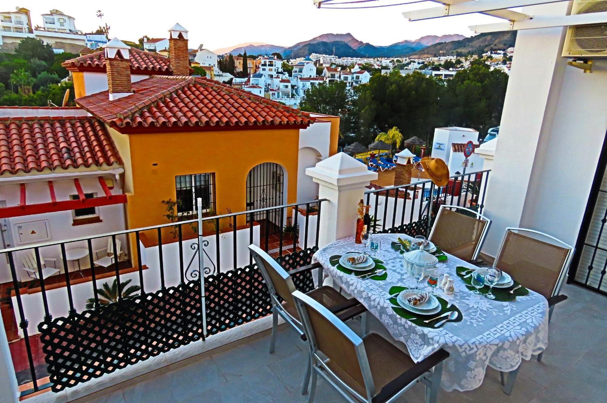 Aljamar 3B Apartman Nerja Kültér fotó